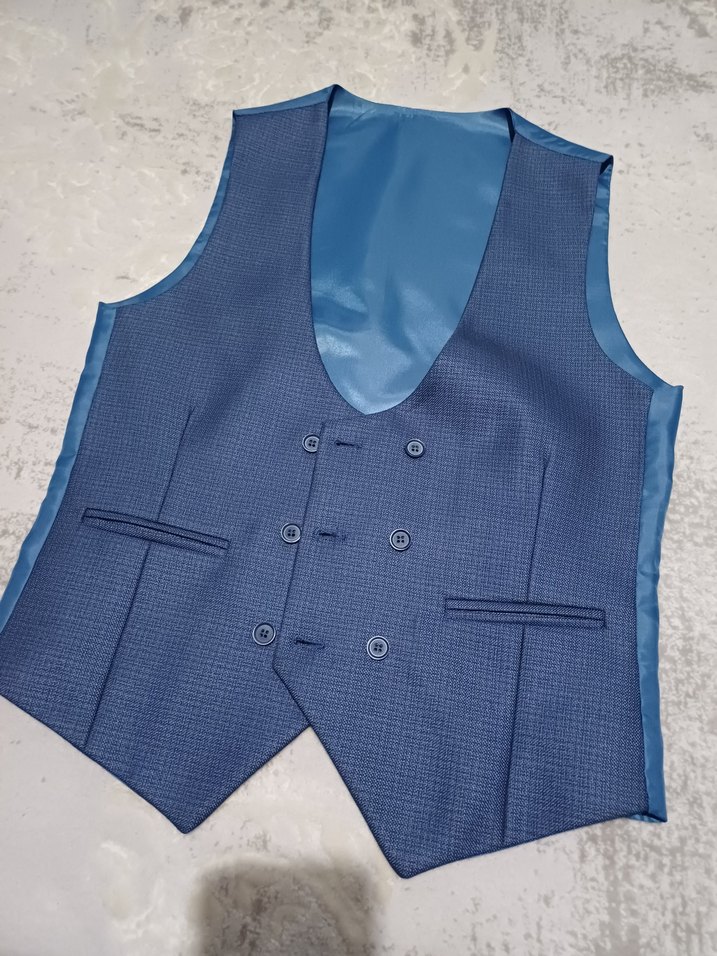 Erkek Lacivert Takım Elbise - Görsel 3