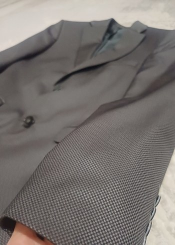 Erkek Gri Takım Elbise - Görsel 6