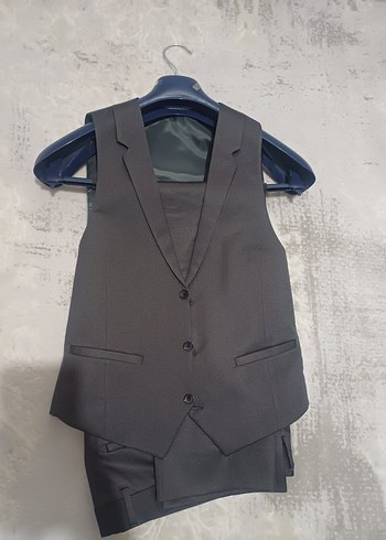 Erkek Gri Takım Elbise - Görsel 2