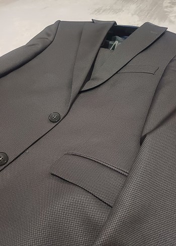 Erkek Gri Takım Elbise - Görsel 7