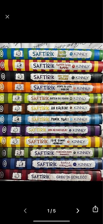 saftrik kitap serisi 1-6