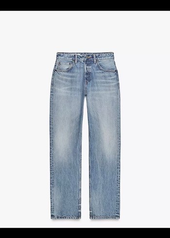 Kadın Açık Mavi Normal Kesim Denim Pantolon