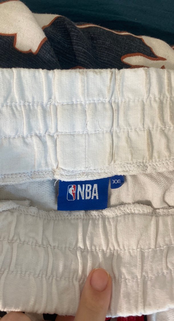 Defacto NBA serisi Beyaz Baskılı Gevşek Kesim kadınŞort - Görsel 2