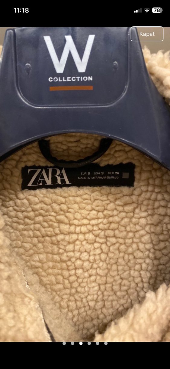 Kahverengi Kürklü Deri Biker Ceket - Görsel 3