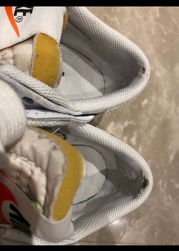 Beyaz Kadın Spor Ayakkabı Velcro Detaylı - Görsel 2