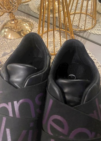 Calvin Klein Mor Baskılı Kadın Spor Ayakkabı - Görsel 4