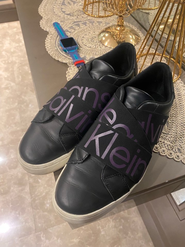 Calvin Klein Mor Baskılı Kadın Spor Ayakkabı - Görsel 3