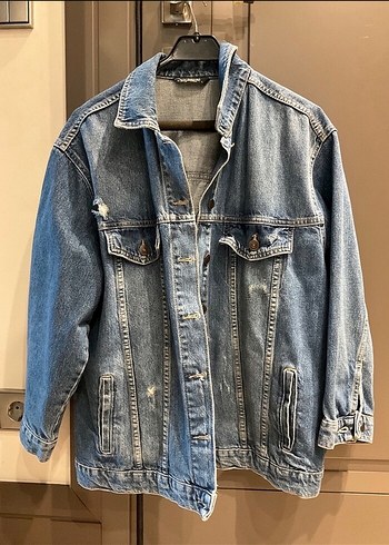LC Waikiki Düğmeli Denim Kadın Ceket