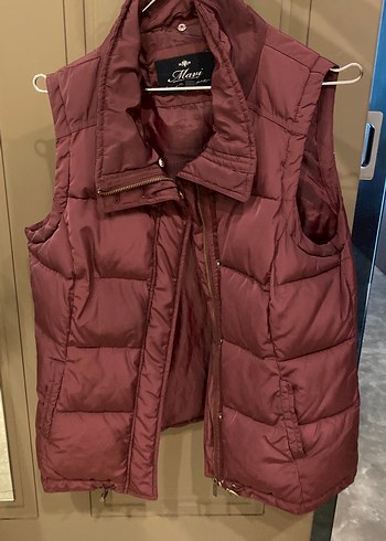 Mavi Jeans Mavi jean Bordo Fermuarlı Kadın Yelek
