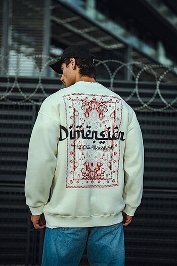Baskılı sweatshirt