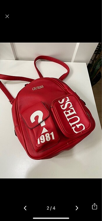 Guess Orjinal Guess Sırt Çantası Yeni