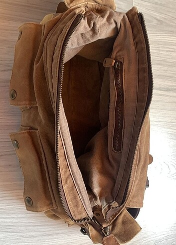  Beden kahverengi Renk Postacı çantası (unisex)