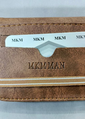 Bohem Tarzda Baskılı Minimalist Erkek Cüzdanı - Görsel 6