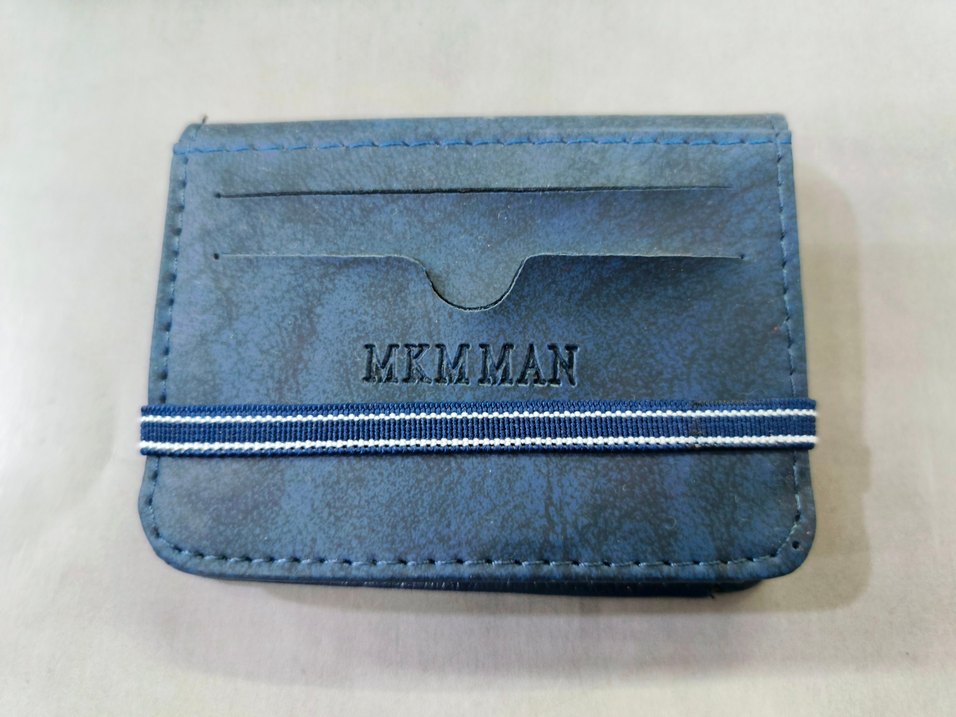 Bohem Tarzda Baskılı Minimalist Erkek Cüzdanı - Görsel 3