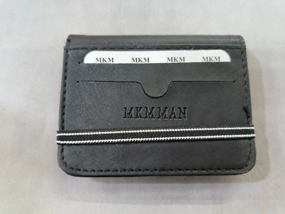 Bohem Tarzda Baskılı Minimalist Erkek Cüzdanı - Görsel 2