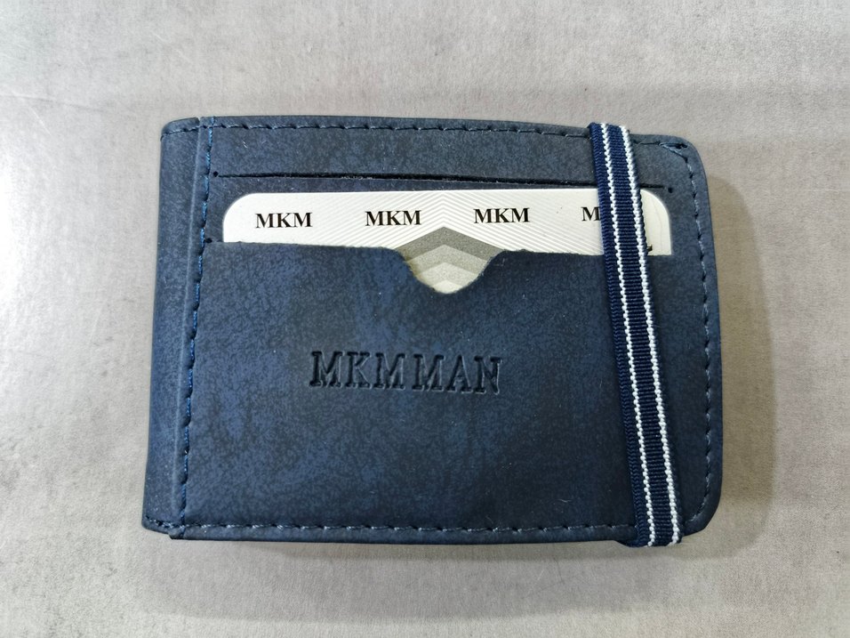 Bohem Tarzda Baskılı Minimalist Erkek Cüzdanı - Görsel 4