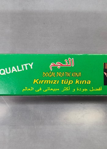 Doğal Pratik Kına Seti Siyah ve Kırmızı - Görsel 2