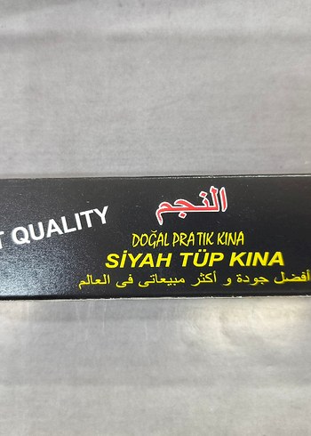 Doğal Pratik Kına Seti Siyah ve Kırmızı - Görsel 3