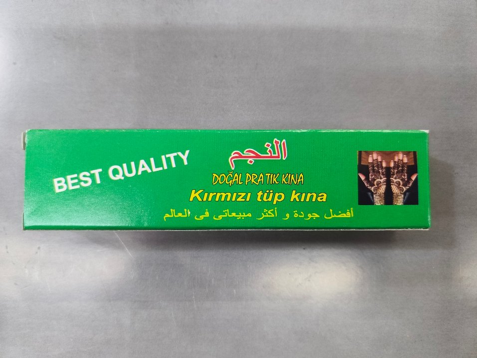 Doğal Pratik Kına Seti Siyah ve Kırmızı - Görsel 2