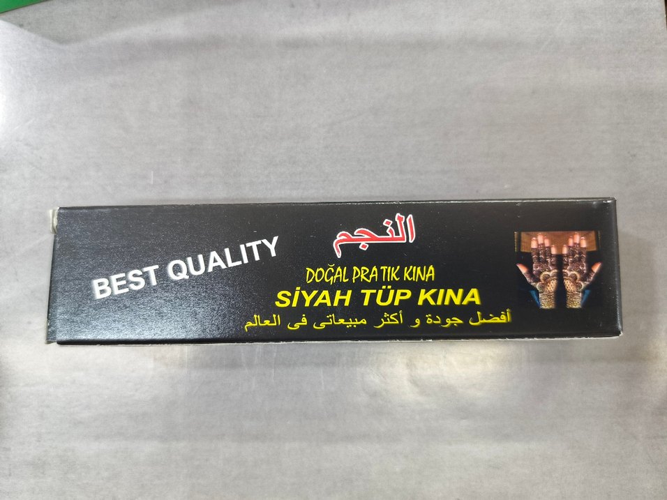 Doğal Pratik Kına Seti Siyah ve Kırmızı - Görsel 3