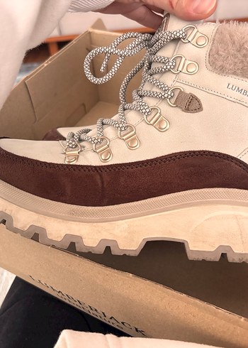 Lumberjack Bej Süet Kürklü Bot - Görsel 2