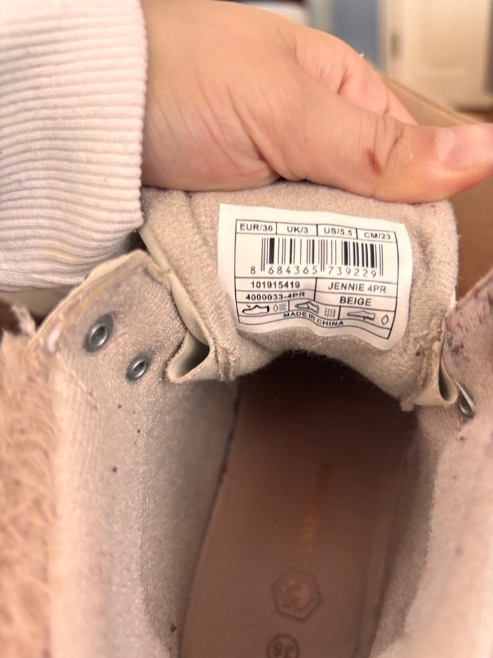 Lumberjack Bej Süet Kürklü Bot - Görsel 4