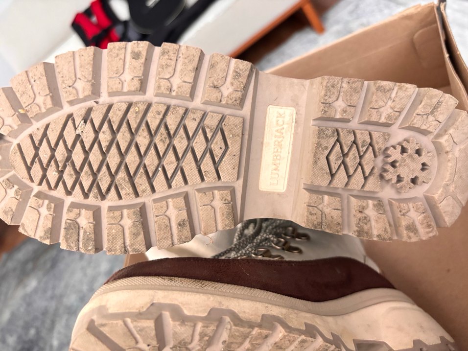 Lumberjack Bej Süet Kürklü Bot - Görsel 5