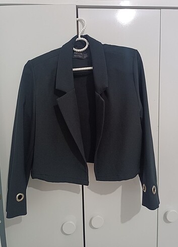 Crop Blazer ceket