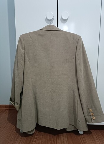 40 Beden kahverengi Renk Blazer ceket