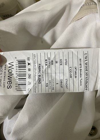 Bej Düğmeli Erkek smokin - Görsel 5