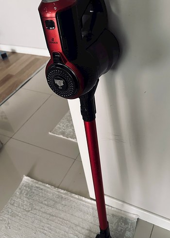 Beden Renk Kırmızı Kablosuz Dikey Elektrikli Süpürge