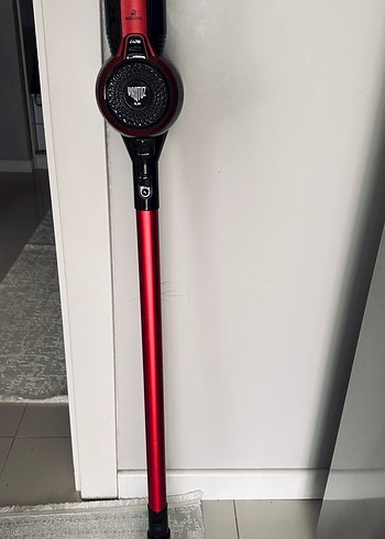 Karaca Kırmızı Kablosuz Dikey Elektrikli Süpürge
