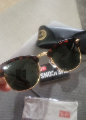 Kadın Parlak Kahverengi Ray-Ban Güneş Gözlüğü 2 yıl garantili - Görsel 5