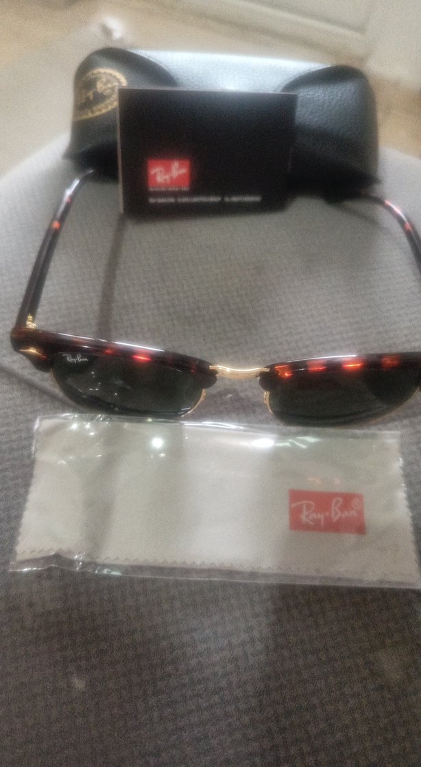 Kadın Parlak Kahverengi Ray-Ban Güneş Gözlüğü 2 yıl garantili - Görsel 4