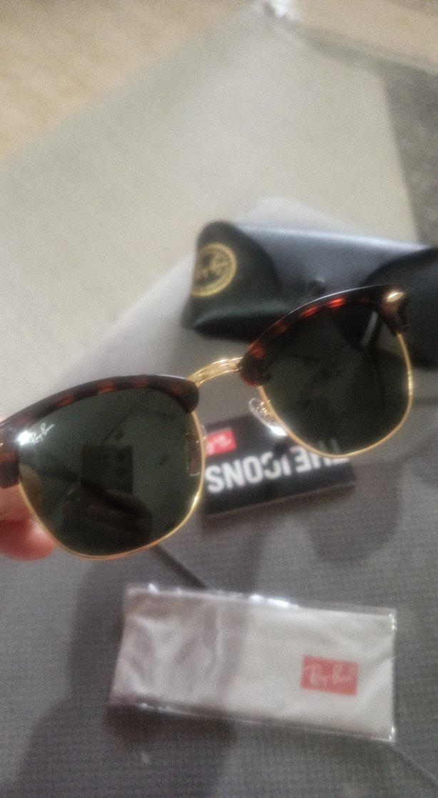 Kadın Parlak Kahverengi Ray-Ban Güneş Gözlüğü 2 yıl garantili - Görsel 5