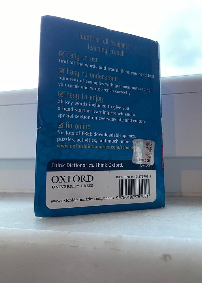 Oxford Mini School French Dictionary - Görsel 3