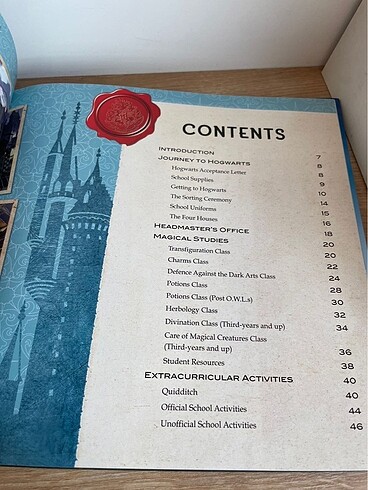 Beden Harry Potter Hogwarts A Movie Scrapbook