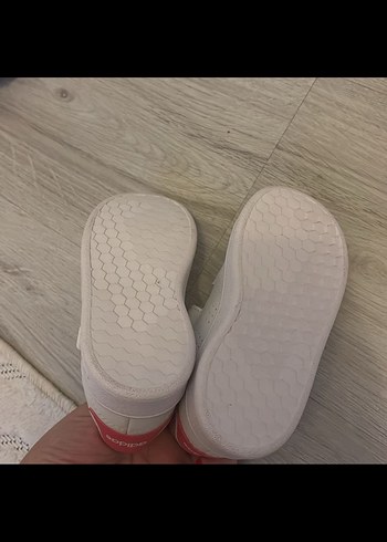 Kız Çocuk Beyaz Adidas Spor Ayakkabı - Görsel 3
