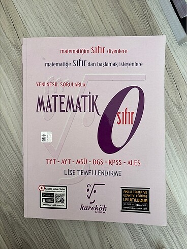 Karekök Matematik 0 Test Kitabı