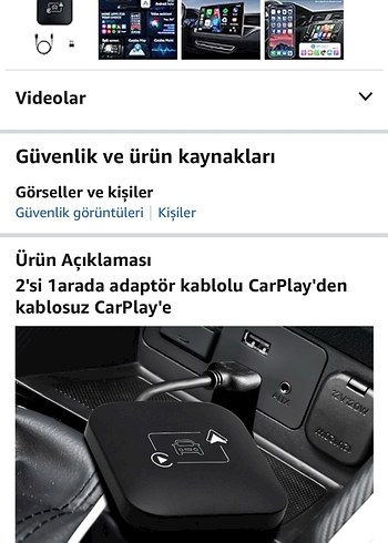 Arac android auto ve carplay - Görsel 5
