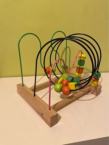 Beden Renk ikea ahsap boncuk labirent