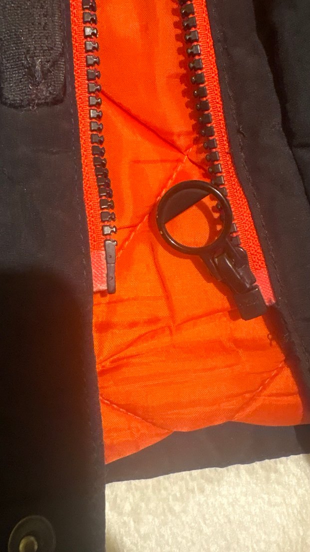 Siyah Kapüşonlu çocuk Mont 9-10 yaş - Görsel 4