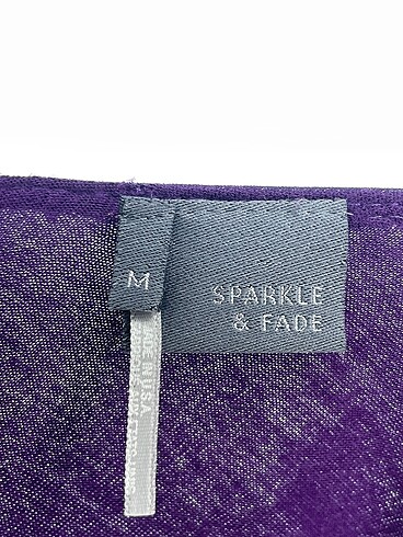 m Beden mor Renk Vintage Love Bluz %70 İndirimli.
