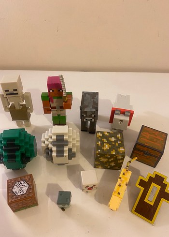 Minecraft Renkli Aksiyon Figürleri Seti - Görsel 6