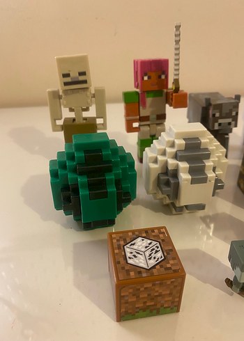 Minecraft Renkli Aksiyon Figürleri Seti - Görsel 3