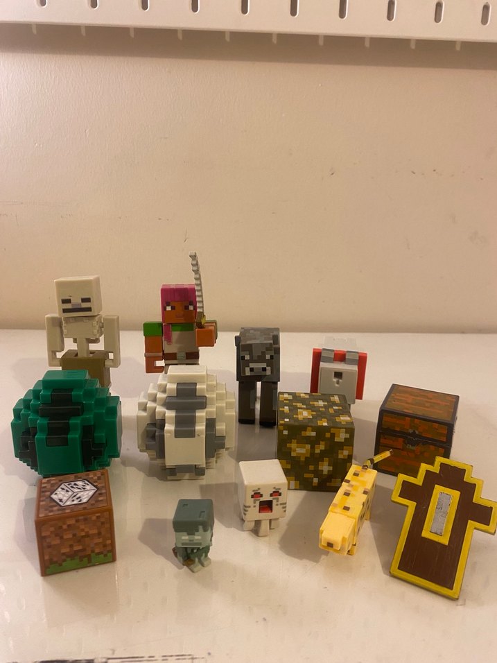 Minecraft Renkli Aksiyon Figürleri Seti - Görsel 2