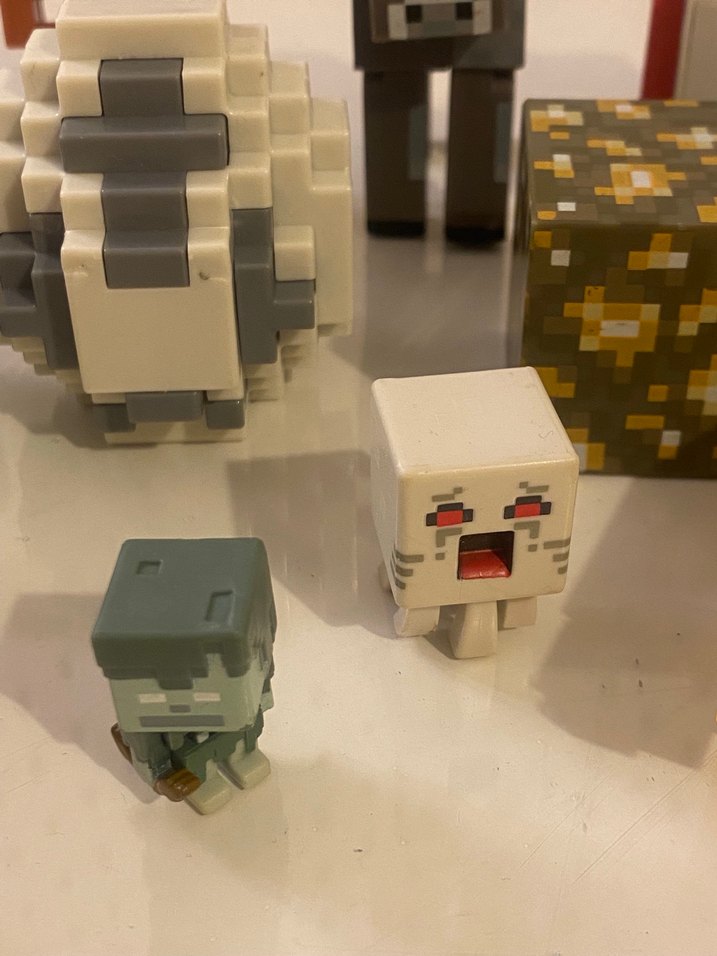 Minecraft Renkli Aksiyon Figürleri Seti - Görsel 5