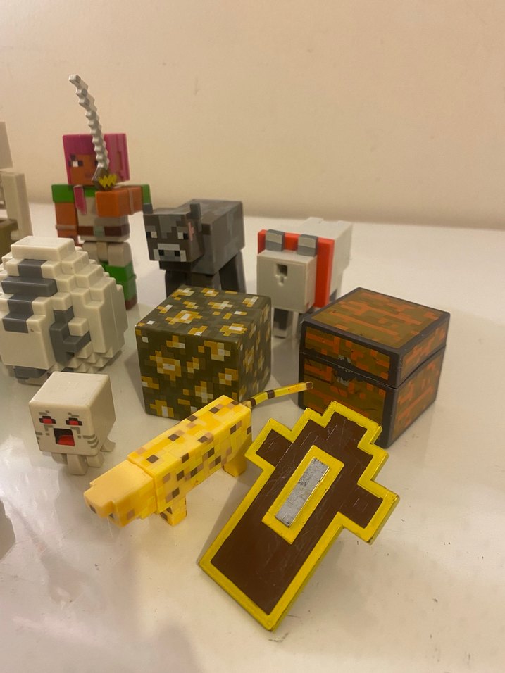 Minecraft Renkli Aksiyon Figürleri Seti - Görsel 4