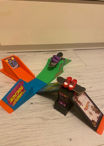 Renkli Hot Wheels Kaykay Oyuncak Seti - Görsel 5