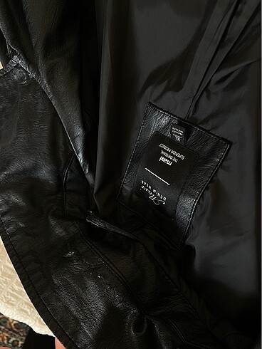 Mavi Jeans mavi marka deri ceket biker